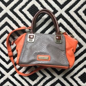 Steve Madden | Grey & Orange Purse